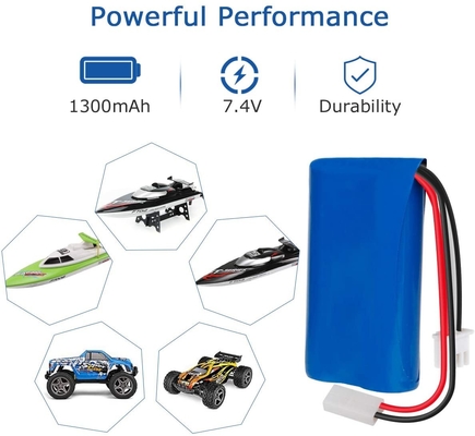 경량 3C 리튬 전지 KET-2P 리 이온 18650 건전지 7.4V 1300mAh 세륨