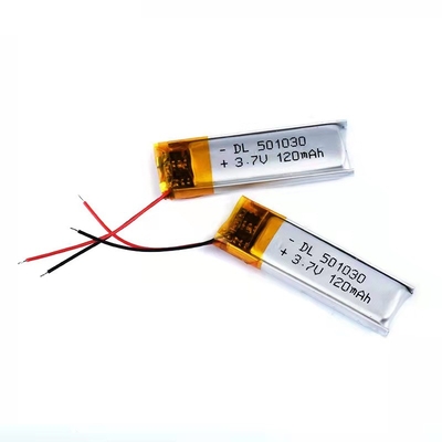 120mAh 리튬 폴리머 배터리 0.12A 블루투스 헤드셋 충전식 배터리 1S1P