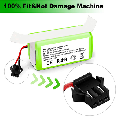 RoboVac 진공 청소기 리튬 배터리 11S 15C 15T 14.4V 2800mAh 리튬 이온 배터리