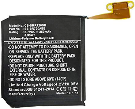 250mAh 3C 리튬 전지 장치 S2 리 이온 재충전 전지 R732 UN38.3