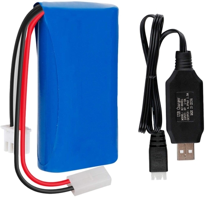 경량 3C 리튬 전지 KET-2P 리 이온 18650 건전지 7.4V 1300mAh 세륨