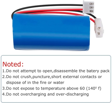 경량 3C 리튬 전지 KET-2P 리 이온 18650 건전지 7.4V 1300mAh 세륨