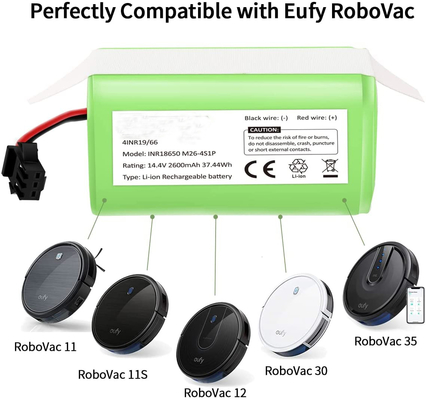 14.4V 2600mAh 리튬 이온 배터리 15C A800 충전식 교체 배터리