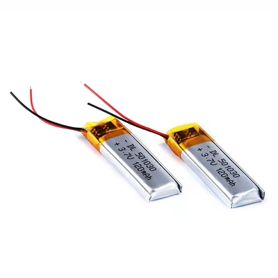 120mAh 리튬 폴리머 배터리 0.12A 블루투스 헤드셋 충전식 배터리 1S1P