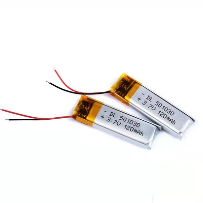 120mAh 리튬 폴리머 배터리 0.12A 블루투스 헤드셋 충전식 배터리 1S1P