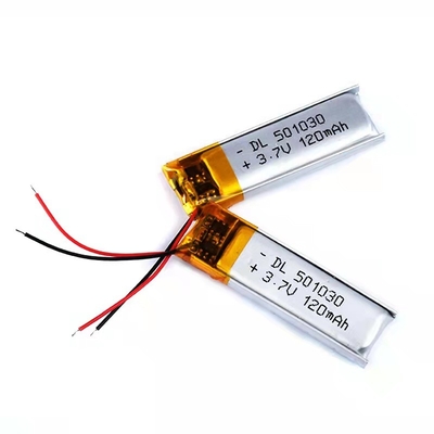 120mAh 리튬 폴리머 배터리 0.12A 블루투스 헤드셋 충전식 배터리 1S1P