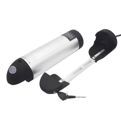 까만 알루미늄 케이스를 가진 36v 10.4ah 자전거 리튬 전지 10S4P