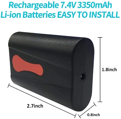 3.7V 리튬 배터리 전원 히터 7.7kg 7.4V 가열 재킷 배터리