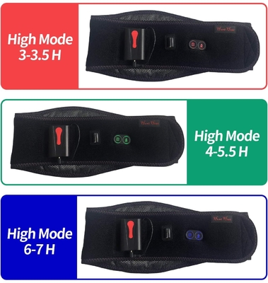 3.7V 리튬 배터리 전원 히터 7.7kg 7.4V 가열 재킷 배터리