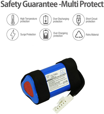 37.0Wh 10200mAh 3C 리튬 전지 보충 4J 4BLK Jblcharge4bluam