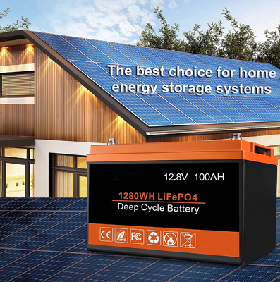 1.2kg 재충전 전지 12V 100AH ​​리튬 전지 LFP 깊은 주기