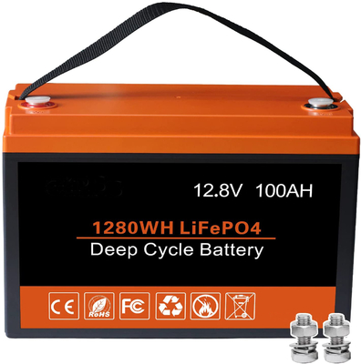 BMS 12V 200Ah 리튬 이온 배터리 LFP 딥 사이클 리튬 철 인산염 배터리